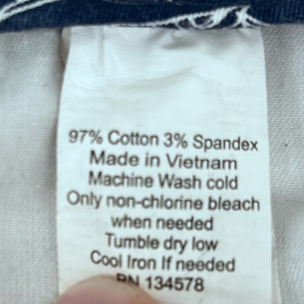 Vineyard Vines Men's Cotton All Over Saliboat Print Chino Shorts Size 42; Preppy - Picture 9 of 10
